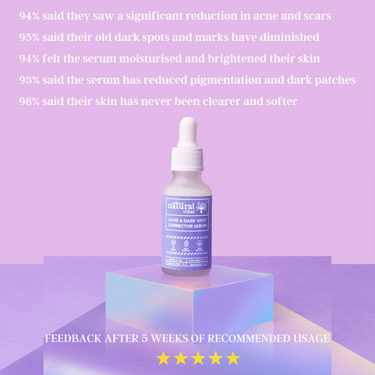 616604 Acne & Dark Spot Corrector Face Serum with Hyaluronic Acid, Vitamin C ...